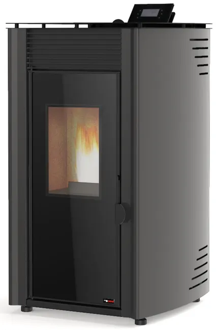 Estufa de pellet REDPOD First Advance 8 kW negra
