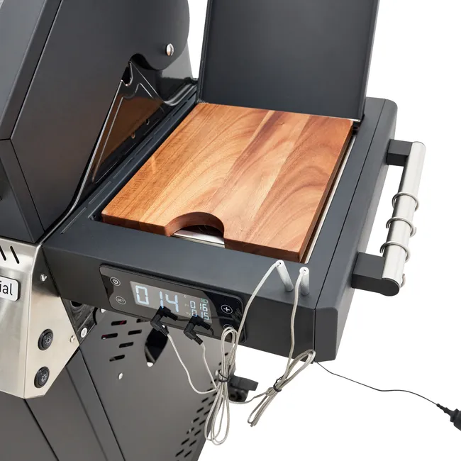 Barbacoa de gas NATERIAL Upsilon de 6 quemadores y 28.2 kw de potencia recomendado para más de 10 personas