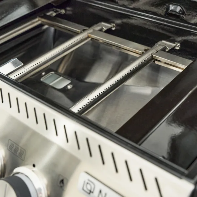 Barbacoa de gas NATERIAL Upsilon de 6 quemadores y 28.2 kw de potencia recomendado para más de 10 personas