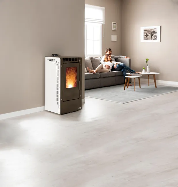 Estufa de pellets NEW BIO+ 9,5 kW