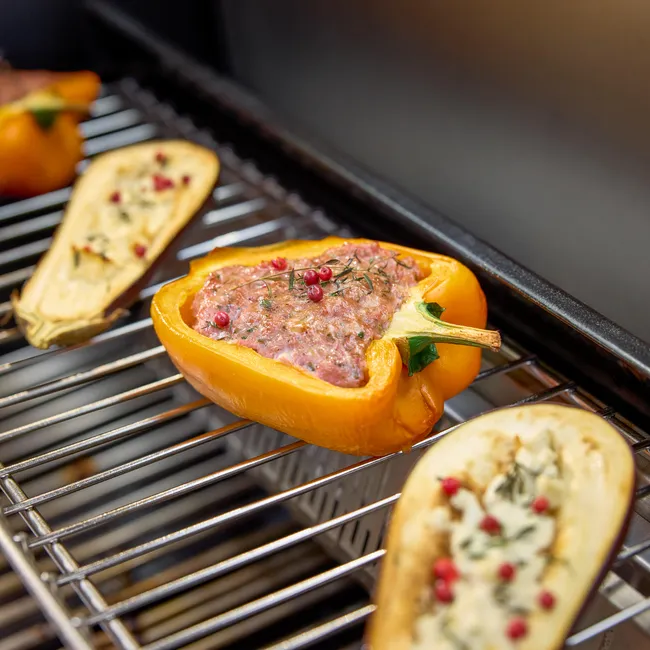 Barbacoa de gas NATERIAL Upsilon de 6 quemadores y 28.2 kw de potencia recomendado para más de 10 personas