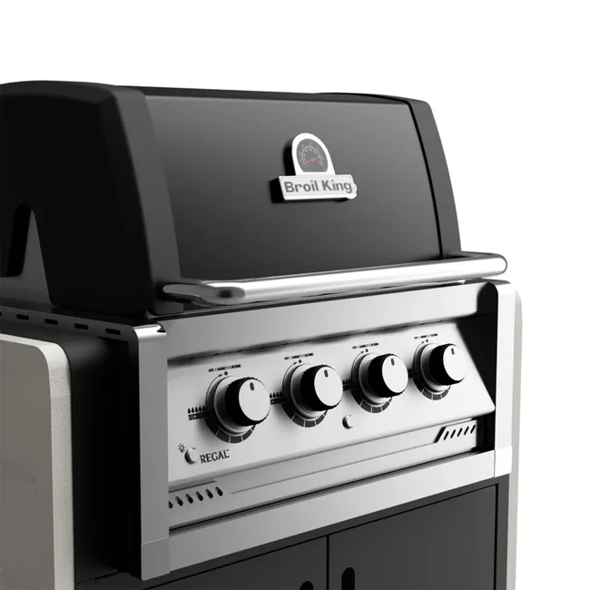 Barbacoa de gas KITAWAY de 4 quemadores y 12.9 kw de potencia recomendado para más de 10 personas