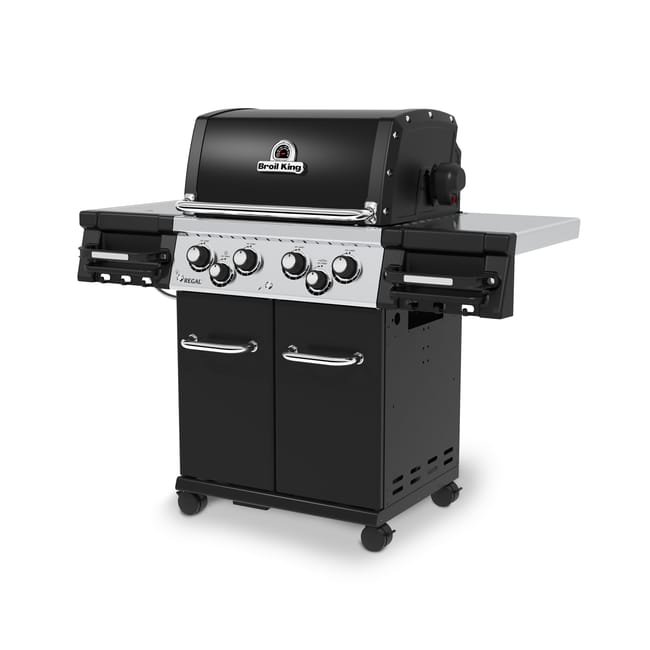 Barbacoa de gas BROIL KING Regal 490 de 4 quemadores y 13.2 kw de potencia recomendado para más de 10 personas